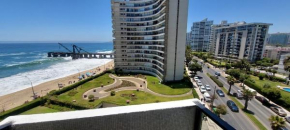 Hermosa Vista al Mar, misma playa en Viña del Mar Chile